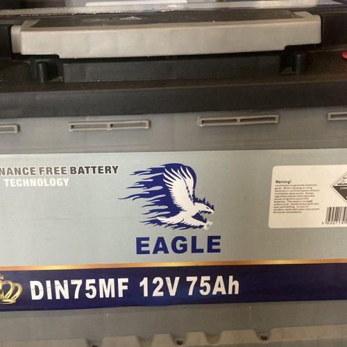 Bateria EAGLE 12V 75 AH DIN(+ Dir.)