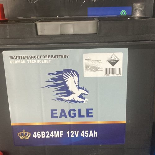 Bateria EALGLE 12V 45 AH borno grosso (+ Esq.)